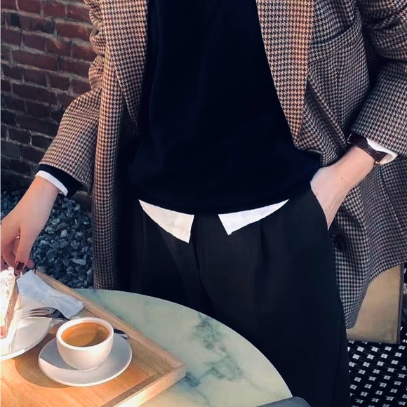 100% Worsted Wool Vintage Trousers Size 6 - Picture 4 of 6